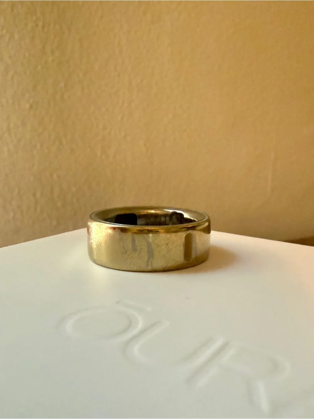 Oura Gold Metallic Ring
